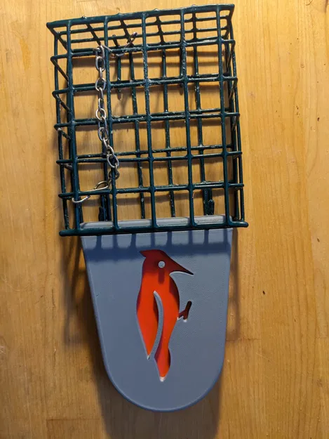 Giá đỡ đuôi cho bộ cho chim ăn mỡ kiểu lồng - Image 3