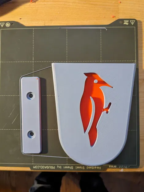 Giá đỡ đuôi cho bộ cho chim ăn mỡ kiểu lồng - Image 5