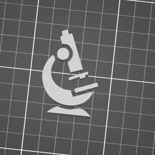 Logo kính hiển vi Mikroskop nghệ thuật và thiết kế - Image 1
