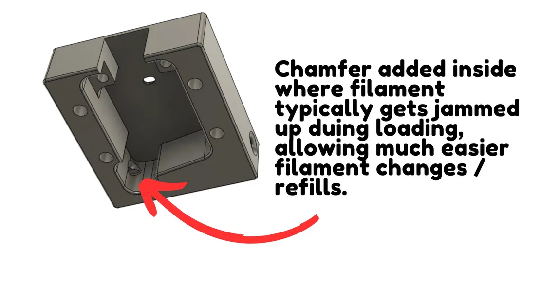 Vỏ cảm biến hết filament nâng cấp cho máy in Creality CR-10S, CR-... - Image 2