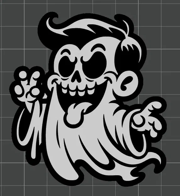 Nhân vật ma Johnny dễ thương với móc khóa đi kèm - Image 1