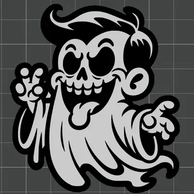 Nhân vật ma Johnny dễ thương với móc khóa đi kèm