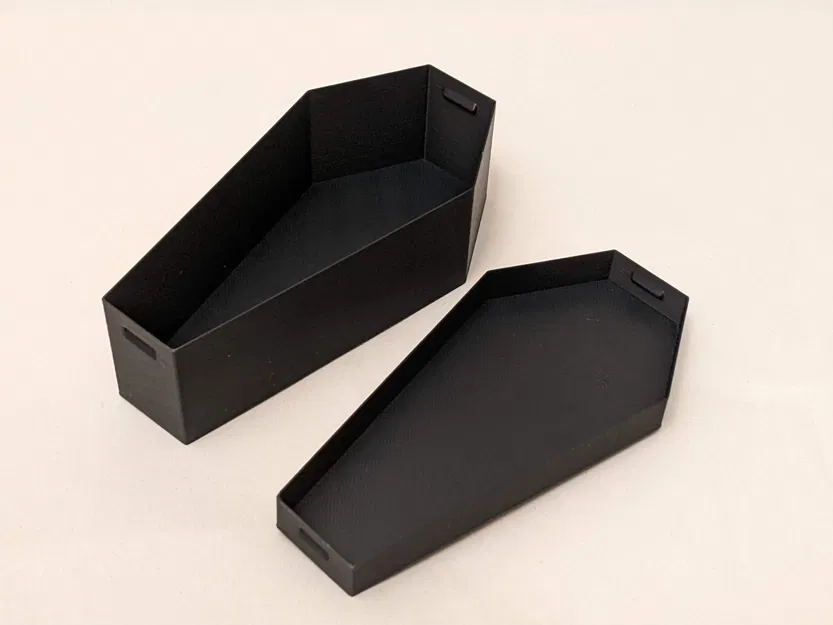 Hộp hình quan tài với nắp khóa cho đồ ngọt và trang trí Hallo... - Image 4