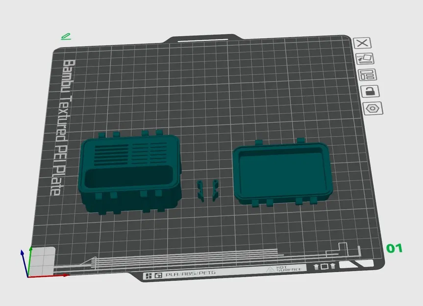 Hộp đựng lưu trữ cho USB, SD và Micro SD - Image 3