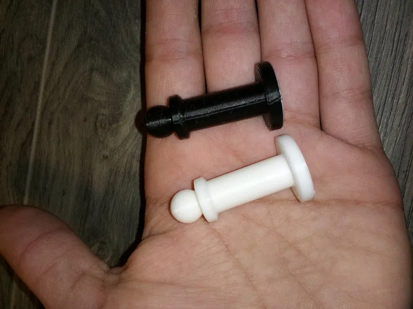 Bộ cờ vua in 3D đơn giản - Image 3