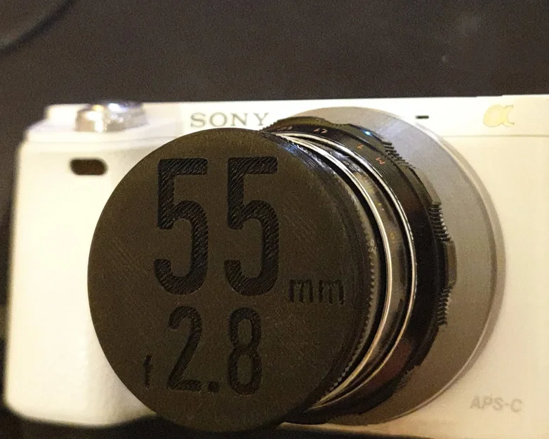 Nắp đậy cho ống kính Industar 61 (55mm f2.8) - Image 1