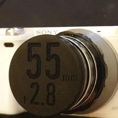 Nắp đậy cho ống kính Industar 61 (55mm f2.8)