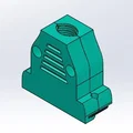 Vỏ cho kết nối D-Sub 15 với đường kính cáp 8mm - Thumbnail 2