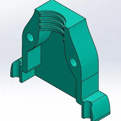 Vỏ cho kết nối D-Sub 15 với đường kính cáp 8mm