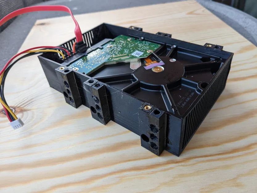 Vỏ Odroid M1 cho ổ cứng HDD 3.5" và quạt 80mm - Image 3