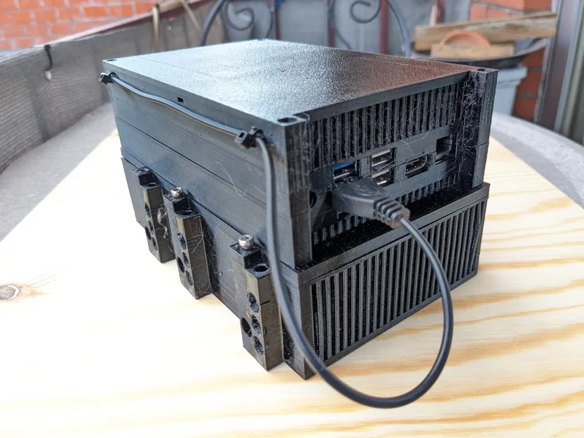 Vỏ Odroid M1 cho ổ cứng HDD 3.5" và quạt 80mm - Image 6