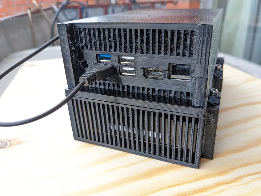 Vỏ Odroid M1 cho ổ cứng HDD 3.5" và quạt 80mm - Image 7