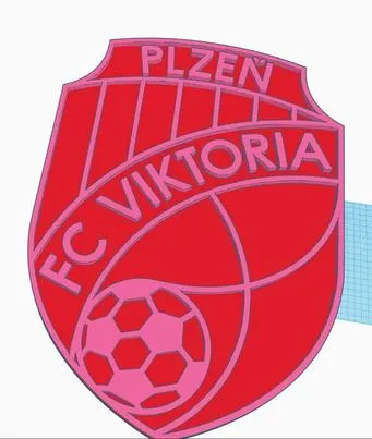 Biểu tượng logo câu lạc bộ bóng đá Viktoria Plzeň - Image 1