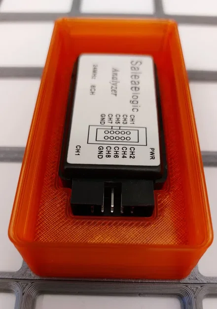 Giá đỡ Gridfinity cho máy phân tích Logic Saleae - Image 1