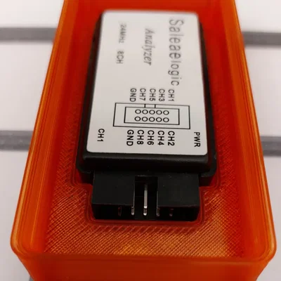 Giá đỡ Gridfinity cho máy phân tích Logic Saleae