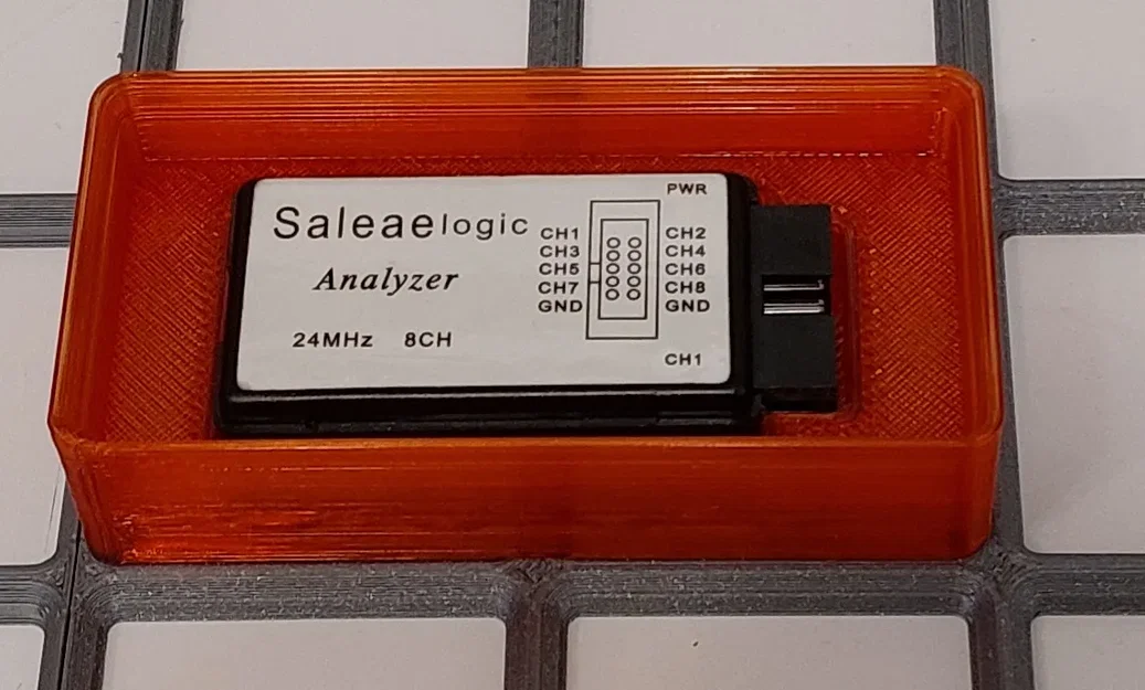 Giá đỡ Gridfinity cho máy phân tích Logic Saleae - Image 2