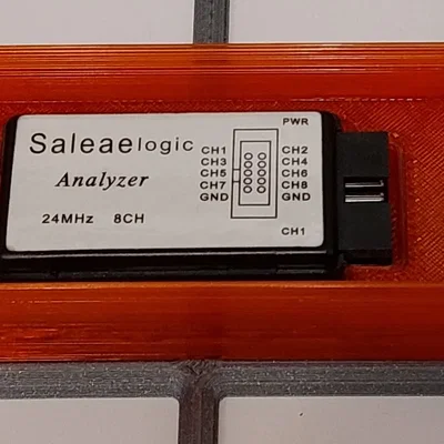 Giá đỡ Gridfinity cho máy phân tích Logic Saleae