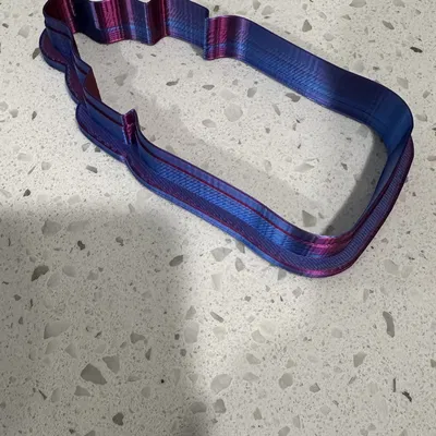 Cutter bánh quy hình bình sữa cho bé