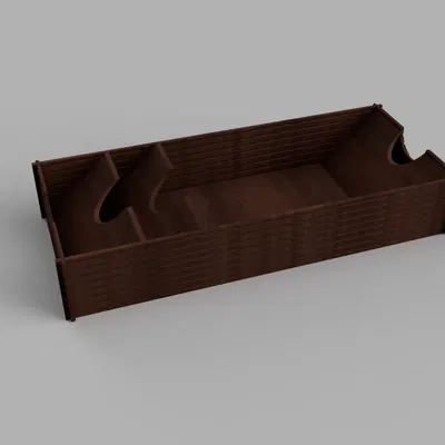 Hộp thẻ cho trò chơi Wingspan theo phong cách nhà gỗ