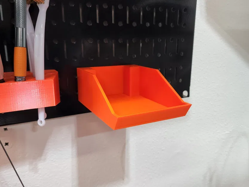 Giỏ kiểm soát tường với móc kim loại - Image 3