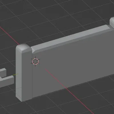 Tường đơn giản cho DnD 2 inch