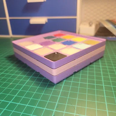 Giá đỡ mẫu filament Bambu Lab cho bộ Gridfinity