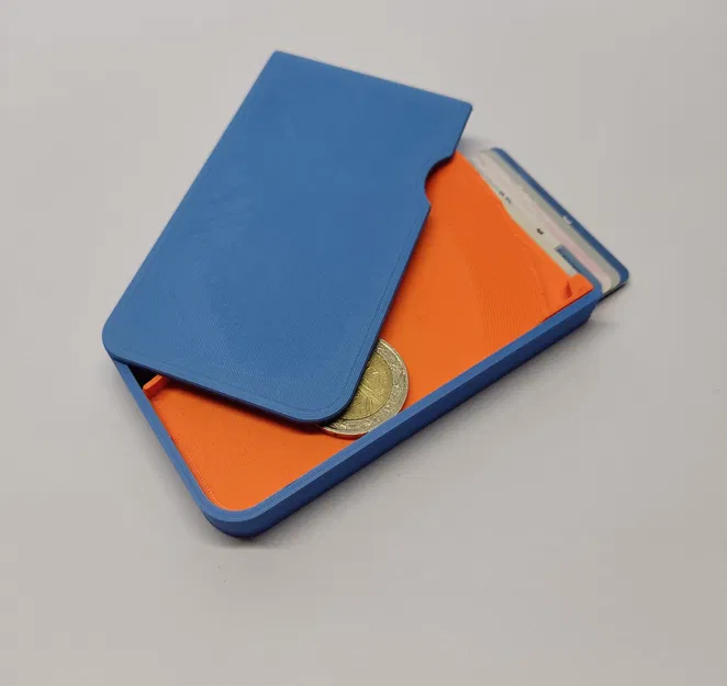 Ví đựng thẻ Maker v2 với ngăn tiền xu và tiền mặt - Image 2