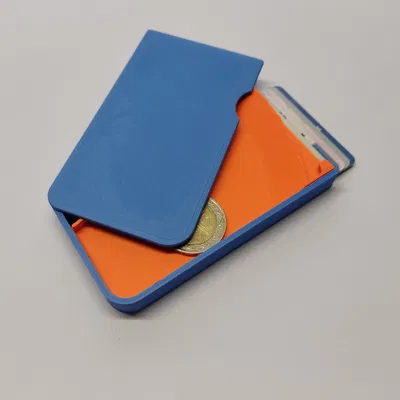 Ví đựng thẻ Maker v2 với ngăn tiền xu và tiền mặt