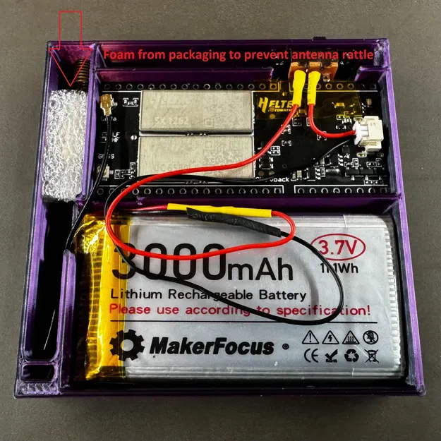 Vỏ bảo vệ tối giản cho Thiết bị Theo dõi Không dây Heltec - Image 9