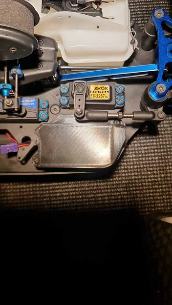 Nắp đậy hộp pin cho Team Associated RC8 RC8B RC8T 89471 - Image 1