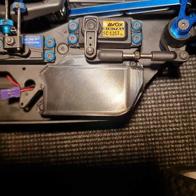 Nắp đậy hộp pin cho Team Associated RC8 RC8B RC8T 89471