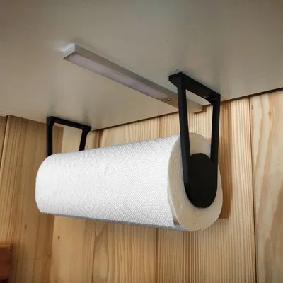 Giá đỡ cuộn giấy ăn đơn giản cho bếp