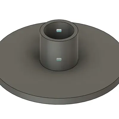 Ròng rọc idler GT2 sử dụng vòng bi 608