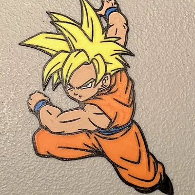 Nam châm Goku đa sắc màu 6 màu sắc