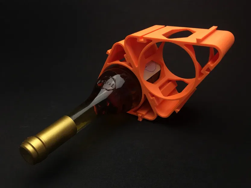 Giá đỡ chai rượu mô-đun dài 80 mm - Image 1