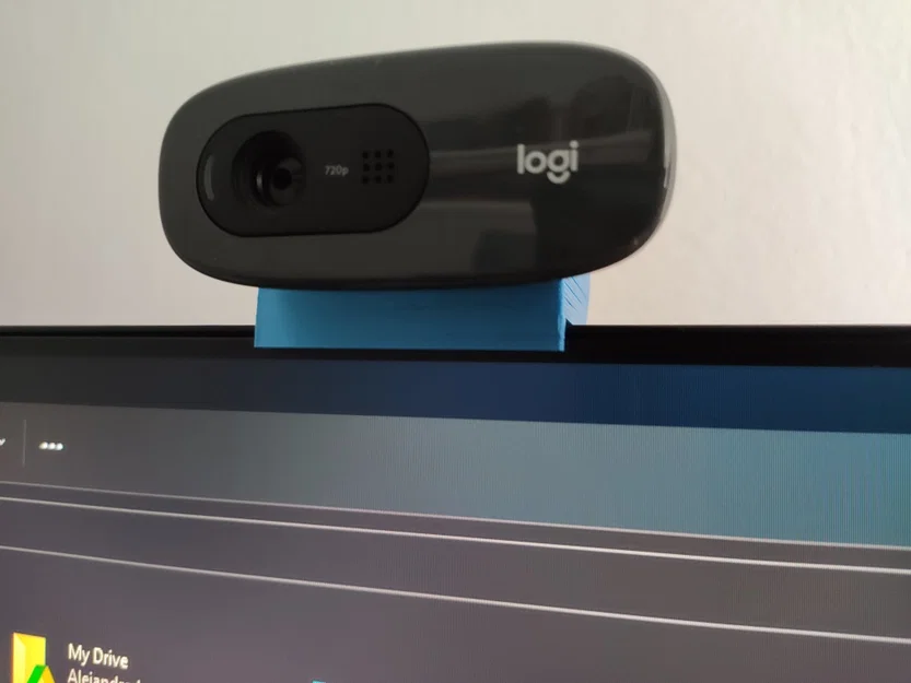 Giá đỡ webcam Logitech C270 cho màn hình mỏng - Image 1