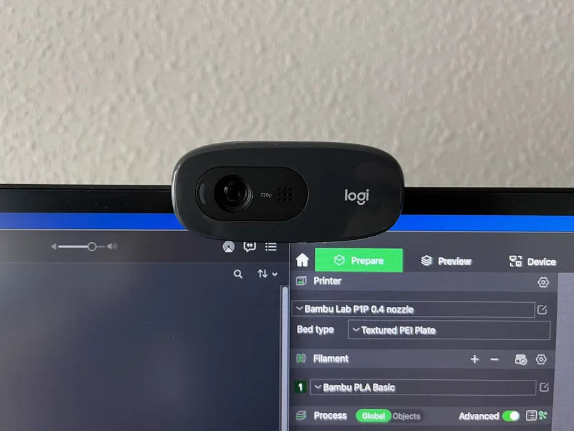 Giá đỡ webcam Logitech C270 nâng cao màn hình - Image 2