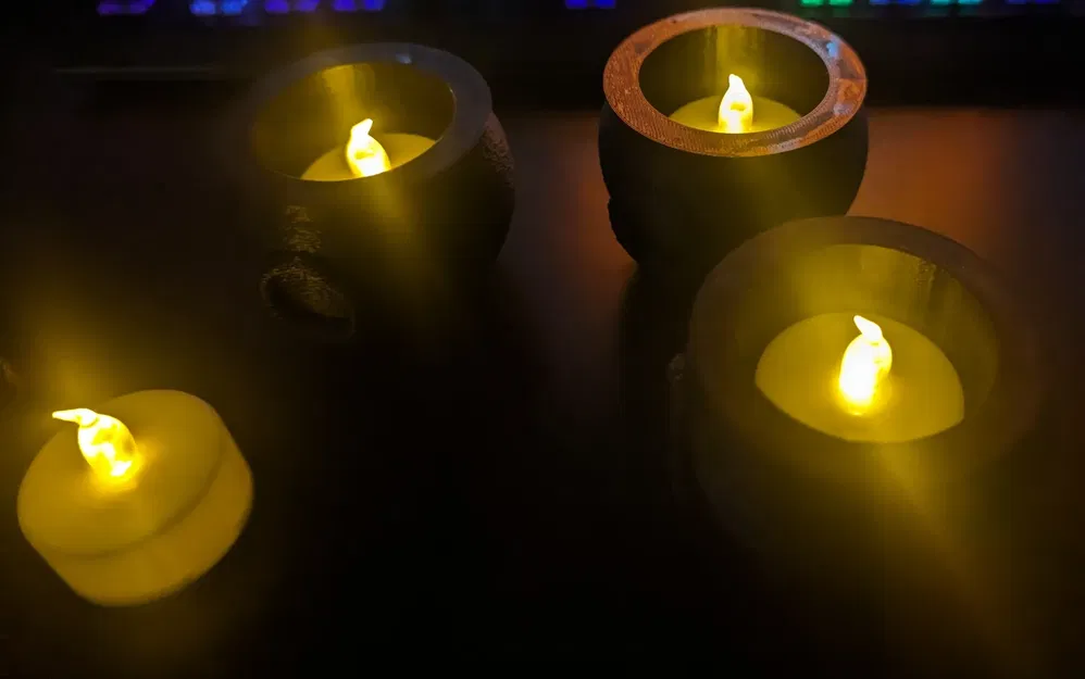 Giá đỡ nến hình vạc - bồn sâu hơn - Image 2