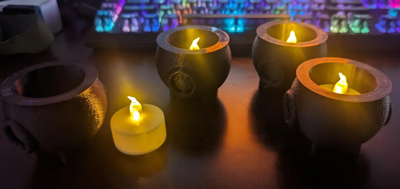 Giá đỡ nến hình vạc - bồn sâu hơn - Image 3