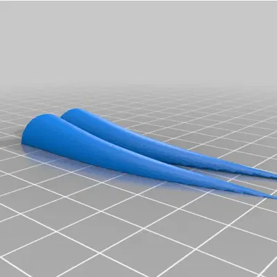 Răng nanh bí ngô cho mô hình in 3D