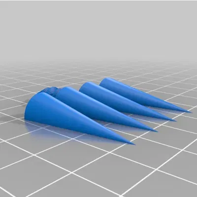 Răng nanh bí ngô cho mô hình in 3D