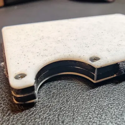 Bề mặt ngoài cho ví The Ridge