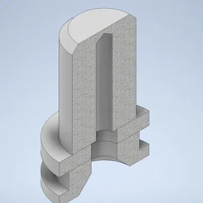 Chốt bản lề cho hộp Makita MakPac - Ngắn