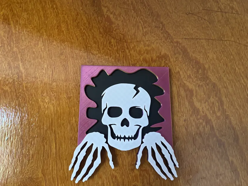 Khung hình bộ xương 3D cố gắng thoát ra khỏi lỗ - Image 4