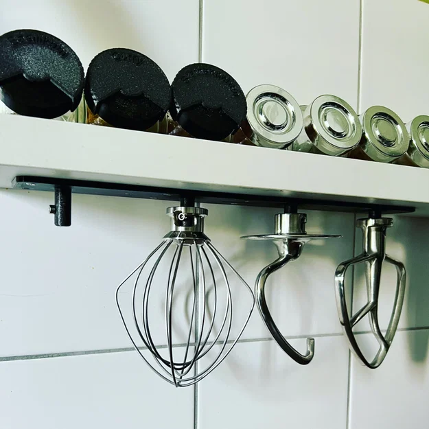 Giá đỡ phụ kiện KitchenAid treo dưới tủ bếp - Image 1
