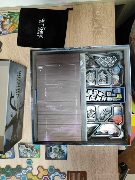 Bộ tổ chức hộp Deluxe The Witcher Old World + tất cả các mở rộng - Image 5