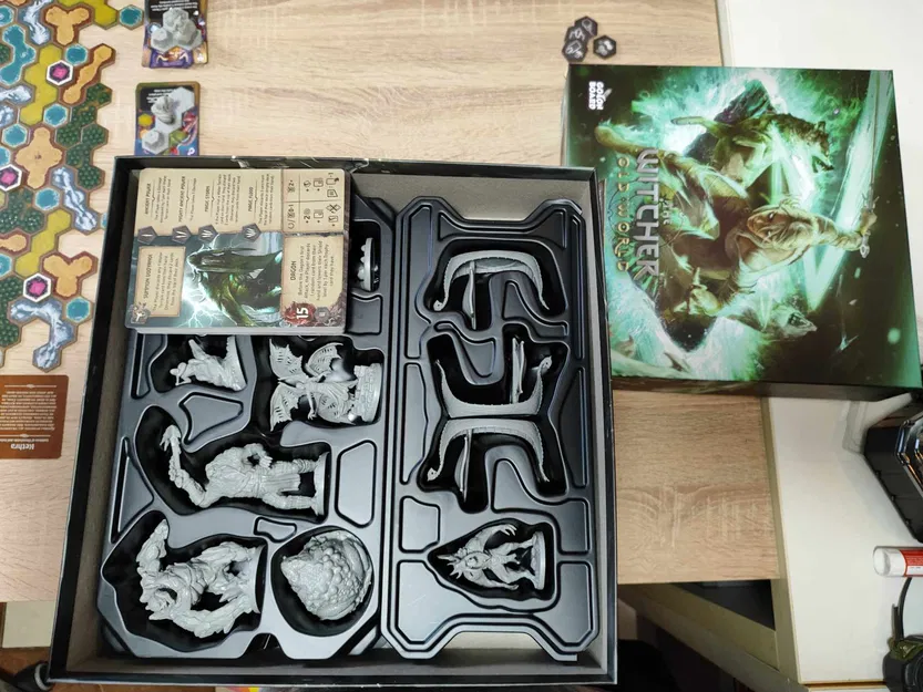 Bộ tổ chức hộp Deluxe The Witcher Old World + tất cả các mở rộng - Image 8