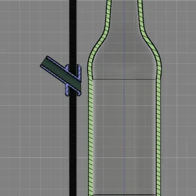 Máy vẽ 2D cho chai thủy tinh MatePlotter