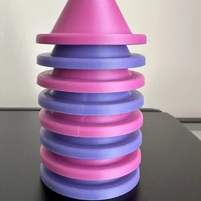 Giá đỡ an toàn cho dự án sơn hình nón/pyramid