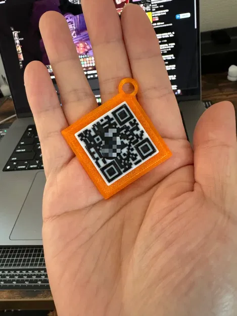 Đế chìa khóa QR-code để in 3D - Image 2